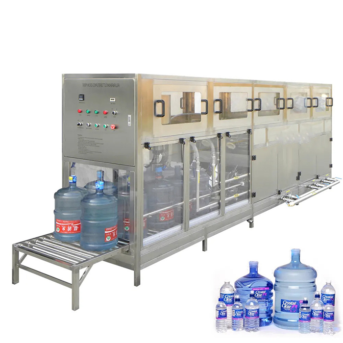 20 Litro Boteligita Akvo Sitelo Sitelo 5 Galon Barela Pleniga Maŝino