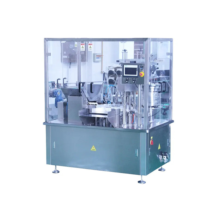 5ml 10ml 15ml Aŭtomata Oral Likva Botelo Pleniganta Kaptanta Maŝinon