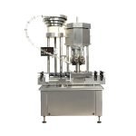 Aŭtomata Multi-Kapo ROPP Cap Capping Machine / Bottle Cap Sealing Machine