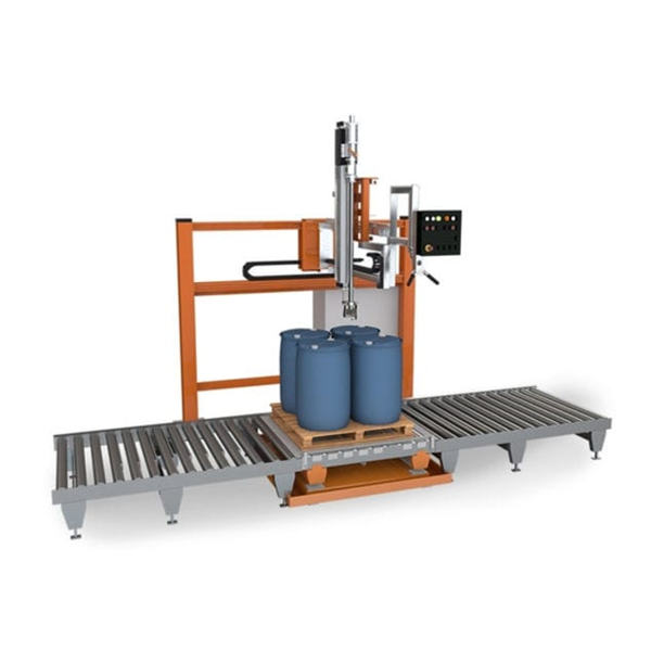 200L Tambura Likva Pleniga Maŝino