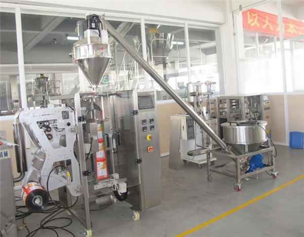 Pleniganta Pulvoro Kaj Aŭtomata Polva Sako Pleniganta Maŝinon